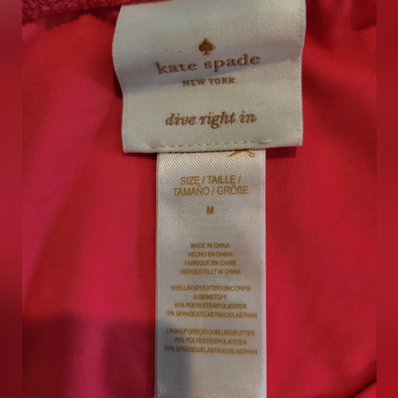 Kate spade pink bikini bottom size medium - Picture 2 of 2